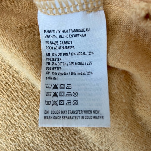 American Eagle xs orange ombré sweatshirt - Picture 4 of 4